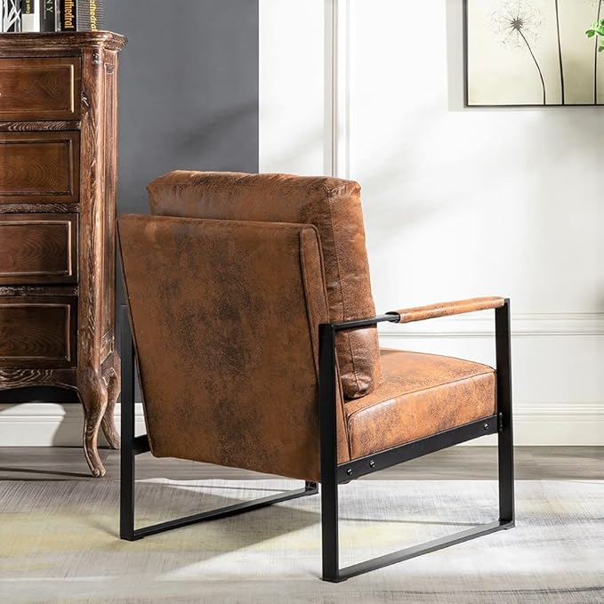 Container Furniture Classic Mid Century Modern Accent Chair - Image 6