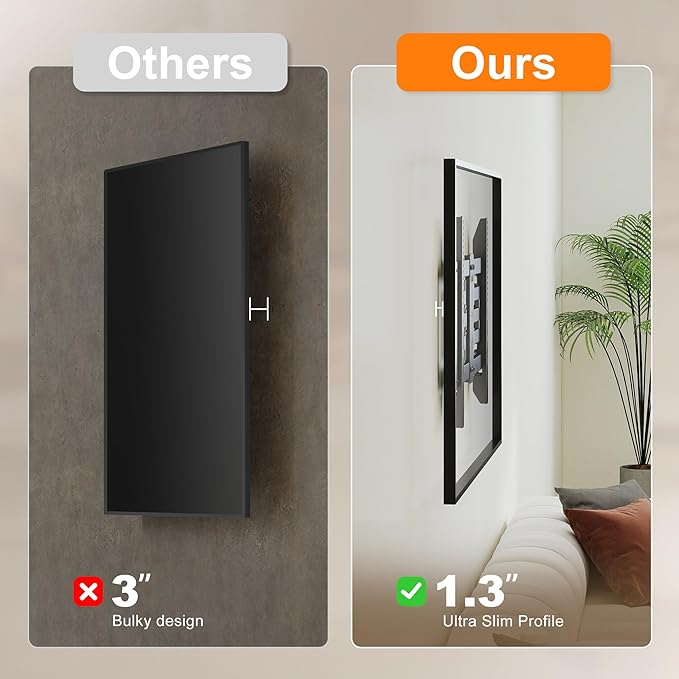 Ultra Slim Full Motion TV Wall Mount - Image 4
