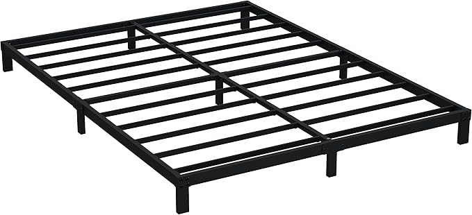 EMODA 6 Inch King Bed Frame No Box Spring Needed, Heavy Duty Metal Platform - Image 9