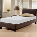 FDW | 12 Inch Twin Mattress | Medium Firm | Gel Memory Foam Mattress | White | by FDW