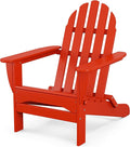 POLYWOOD AD5030SR Classic Folding Adirondack Chair, 38.5" H x31.25 W x 33.5" D by POLYWOOD