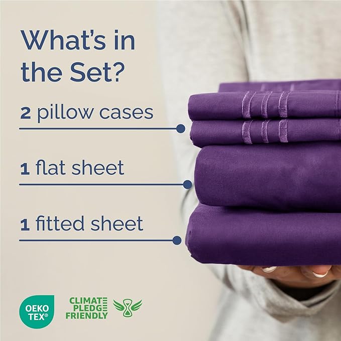 Full Size 4 Piece Sheet Set - Image 2
