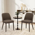 COLAMY Upholstered Dining Chairs Set of 2, Modern Kitchen Chairs by COLAMYINC