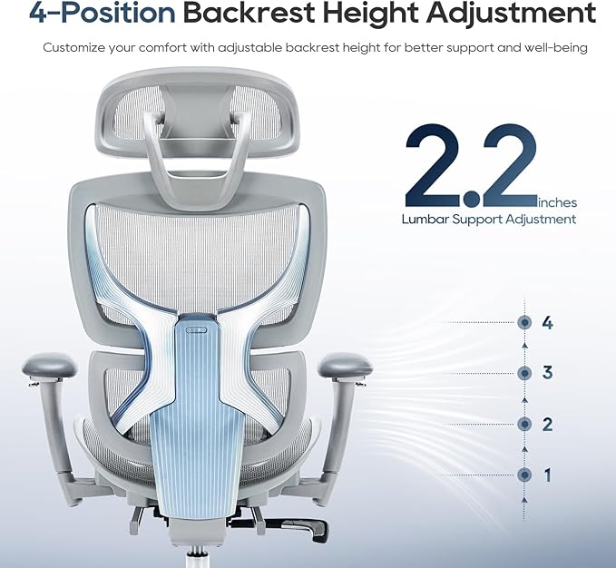 COLAMY Ergonomic Mesh Office Chair - Image 4