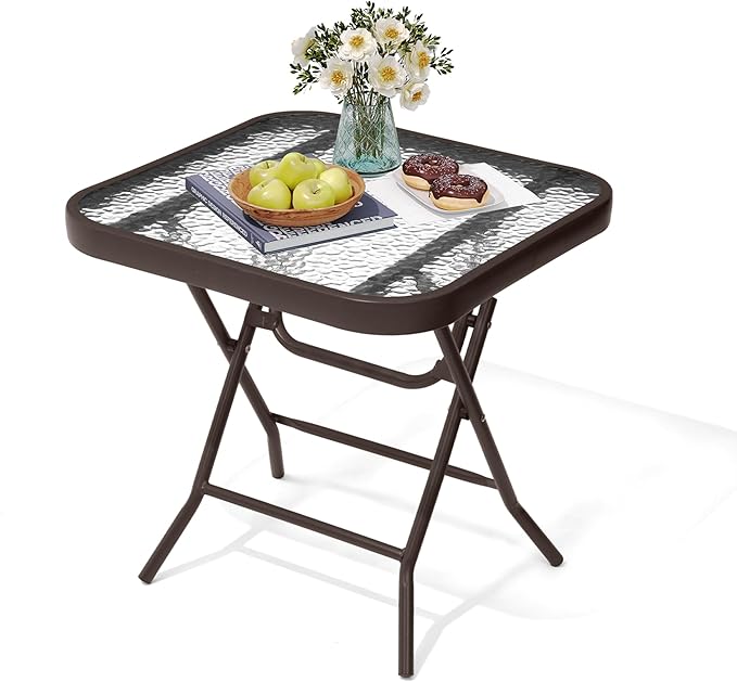 Foldable Outdoor Side Table - Image 9