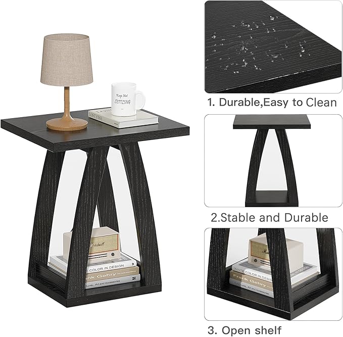 End Tables Living Room, Side Table Beside Sofa, Nightstand - Image 6