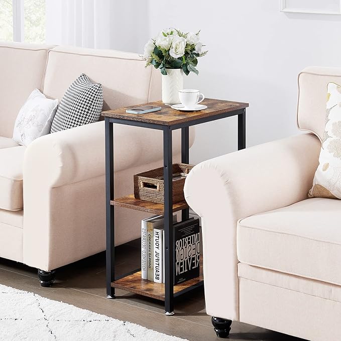 VECELO Tall End Side Table - Image 7