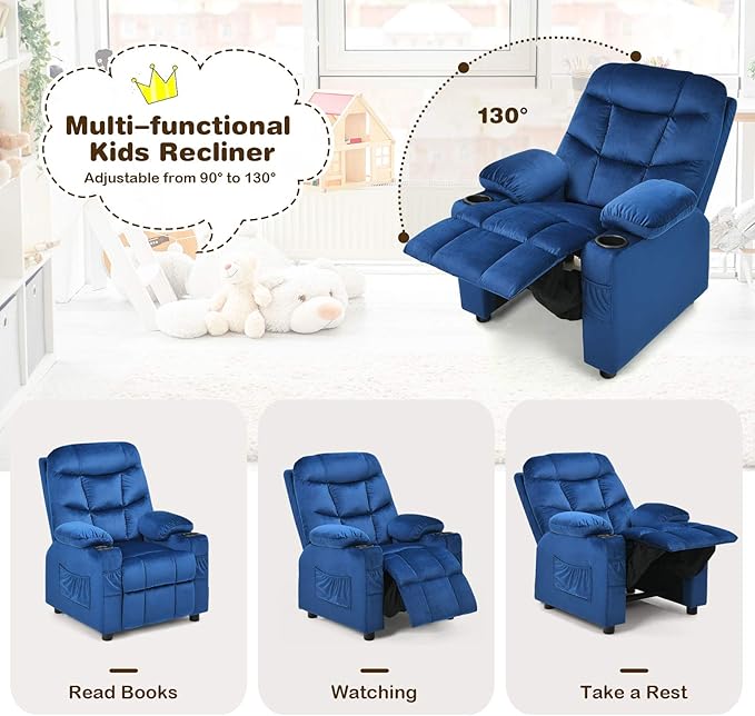 Costzon Kids Recliner Chair - Image 4