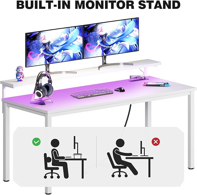 DlandHome Computer Desk 60” - Image 6
