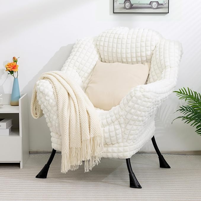 HollyHOME Fabric Lazy Chair - Image 9