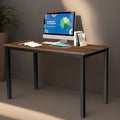 47 inch Large Computer Desk Wood, Modern Simple Style Desk by GLGLOBALLIFE--Abrandthatyoucantrust