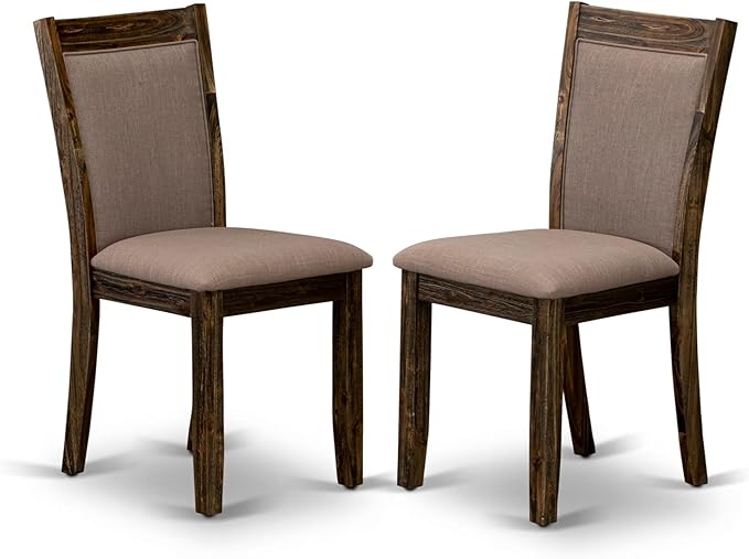 East West Furniture V797MZ748-6 6 Piece Modern Dining Table Set Contains a - Image 4