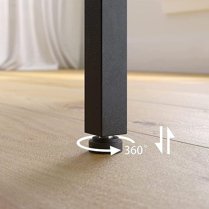 HOOBRO Bar Table, Rectangular Pub Table, 47.2” Counter Height Bar Table - Image 6