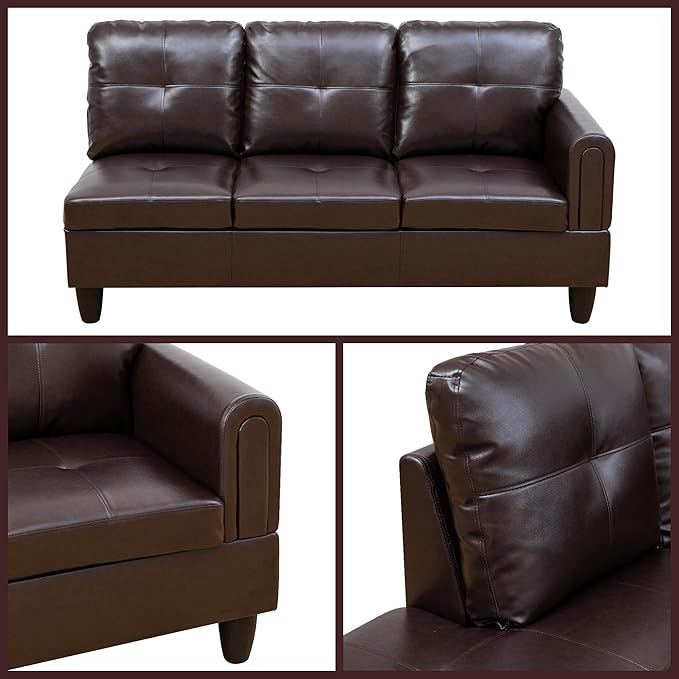 L Shaped Couch Sectional Couches - Image 6