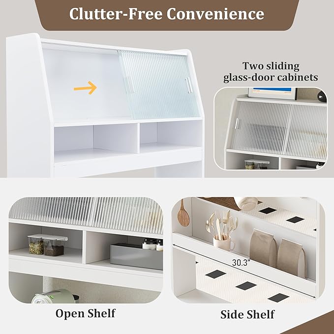 Merax Sideboard Buffet Cabinet - Image 6