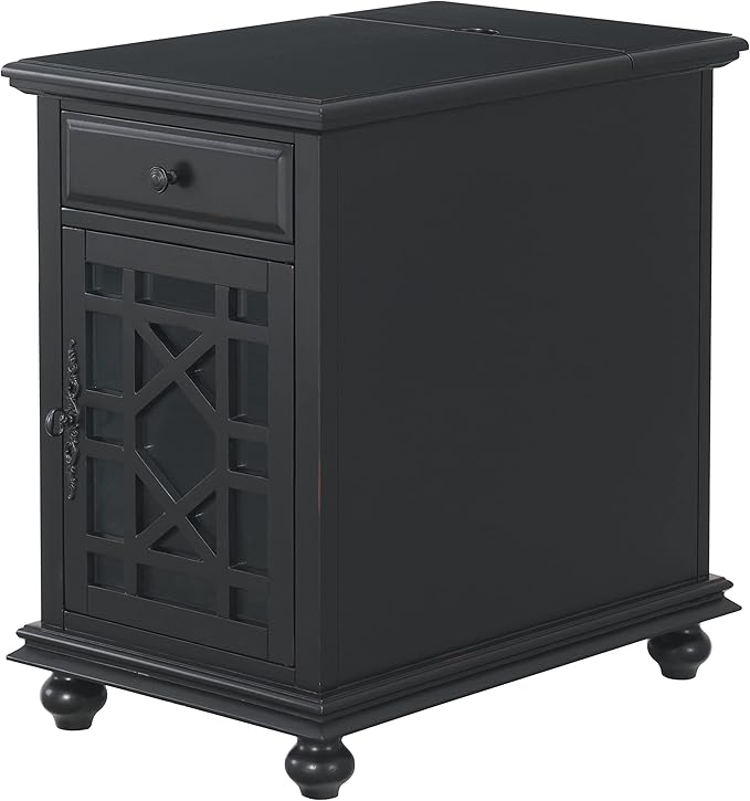 Martin Svensson Home Elegant Chairside End Table, 24 in x 16 in x 25 in by MartinSvenssonHome