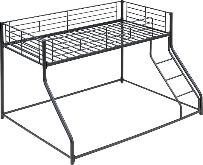 Twin XL Over Queen Metal Floor Bunk Bed - Image 7
