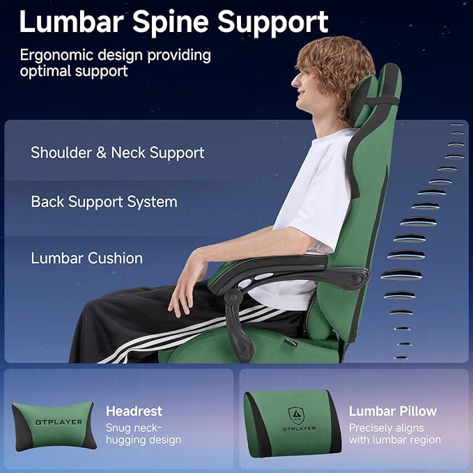 GTPLAYER Gaming Chair, Video Game Chairs - Image 8