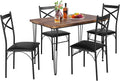 VECELO Kitchen Dining Room Table Set by VECELO