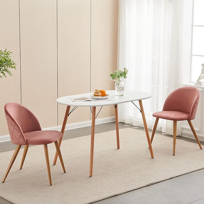 Homy Casa 47.2'' Kitchen Dining Table Minimalist Style Dining Table - Image 2