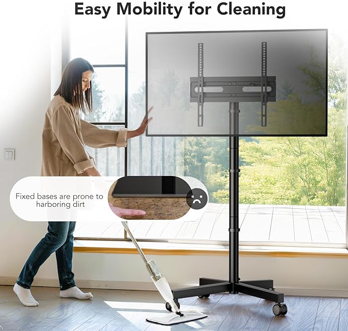 AX WABER Mobile TV Cart Stand - Image 5