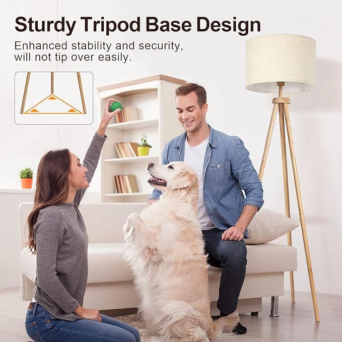 OUTON Tripod Floor Lamp, Floor Lamp - Image 5