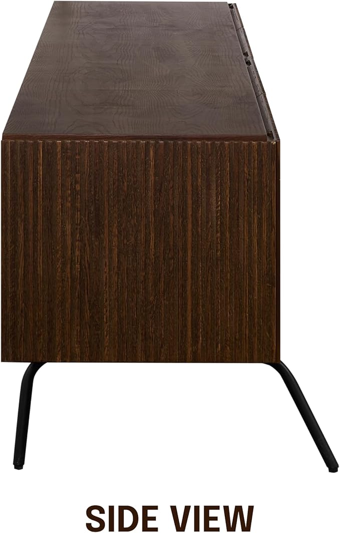 NTC Veil TV Stand with 4 Doors for TVs up to 75’’, Media Console with Vertical - Image 7