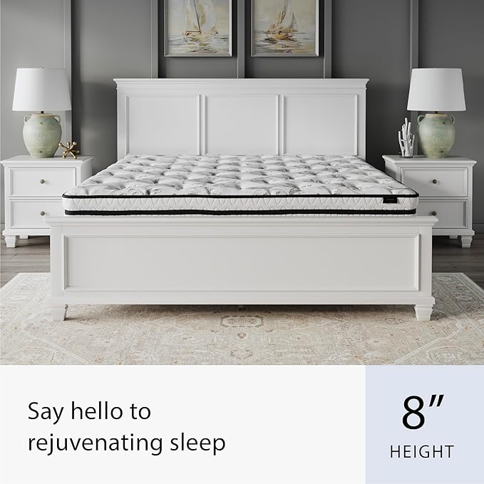 Signature Design by Ashley M69541 King Size Chime 8 Inch Medium Firm - Image 9