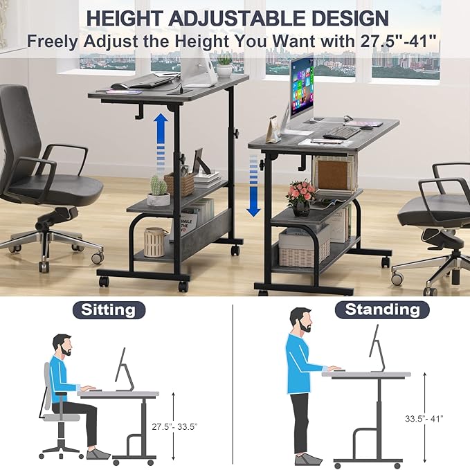 Height Adjustable Standing Desk - Image 6