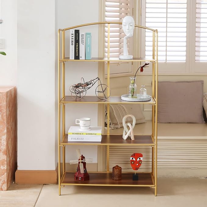 Crofy No Assembly Folding Bookshelf - Image 6