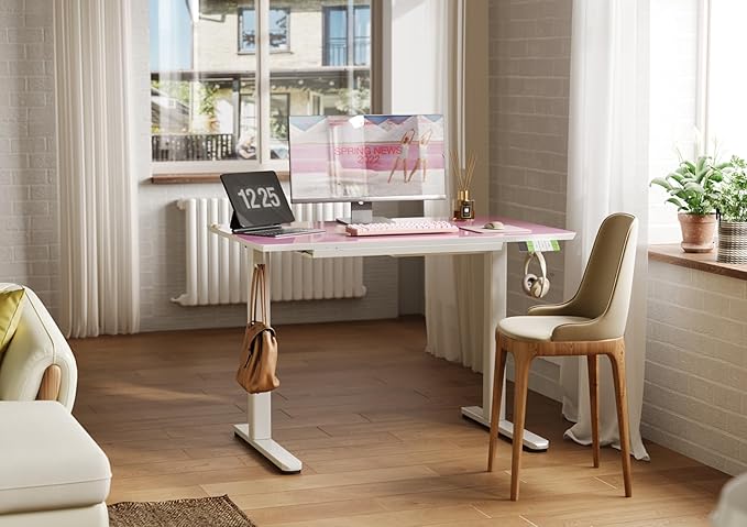 INNOVAR Glass Standing Desk - Image 2