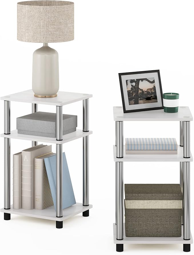 Furinno Simplistic End Side Night Stand/Bedside Table - Image 4