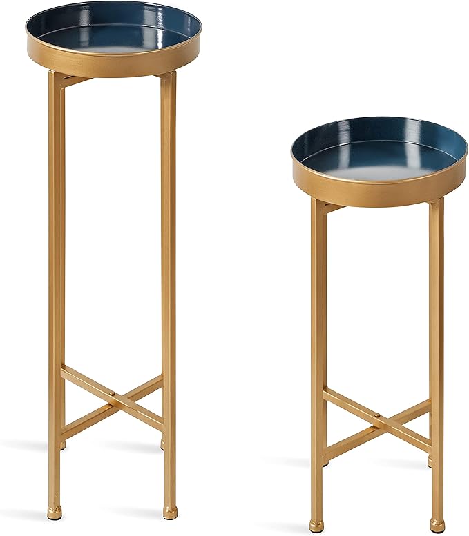 Kate and Laurel Celia Modern Side Table, Sophisticated End Tables - Image 6