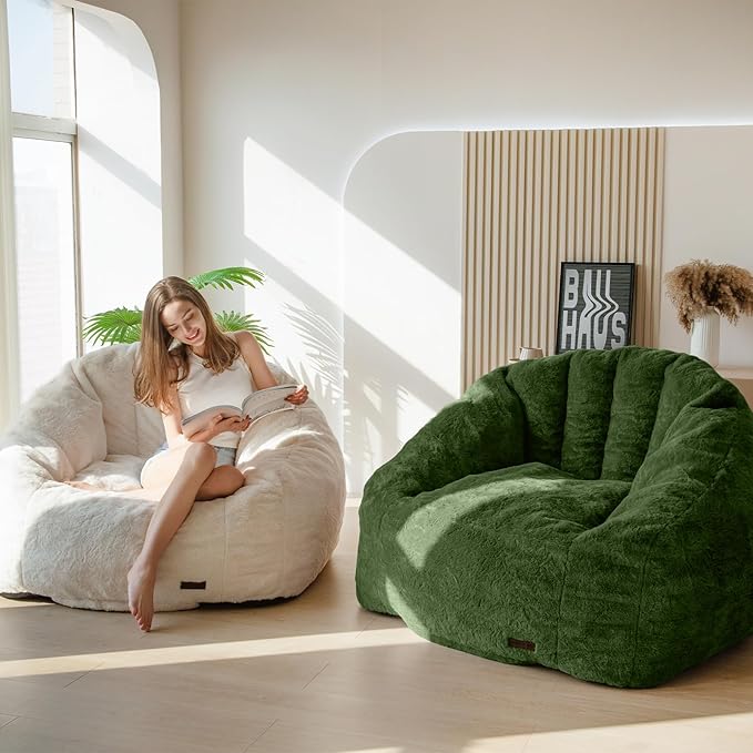 MAXYOYO Giant Bean Bag Chair, Oversized Bean Bag Couch - Image 7