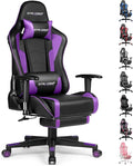 GTRACING Gaming Chair with Speaker and Footrest Office Computer Chairs Music by GtracingDirect
