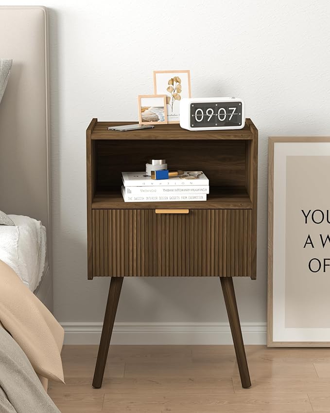 Nightstand, Modern Bedside Table - Image 8