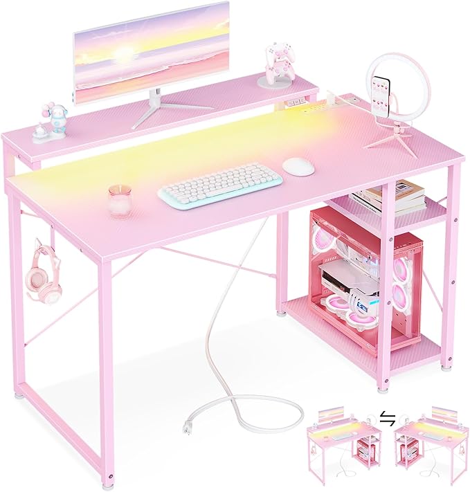 MOTPK 40 Inch Small Gaming Desk by MOTPK