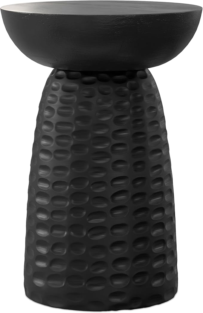 SIMPLIHOME Boyd 13-inch Wide Solid Mango End Table in Black, Contemporary-Style - Image 7