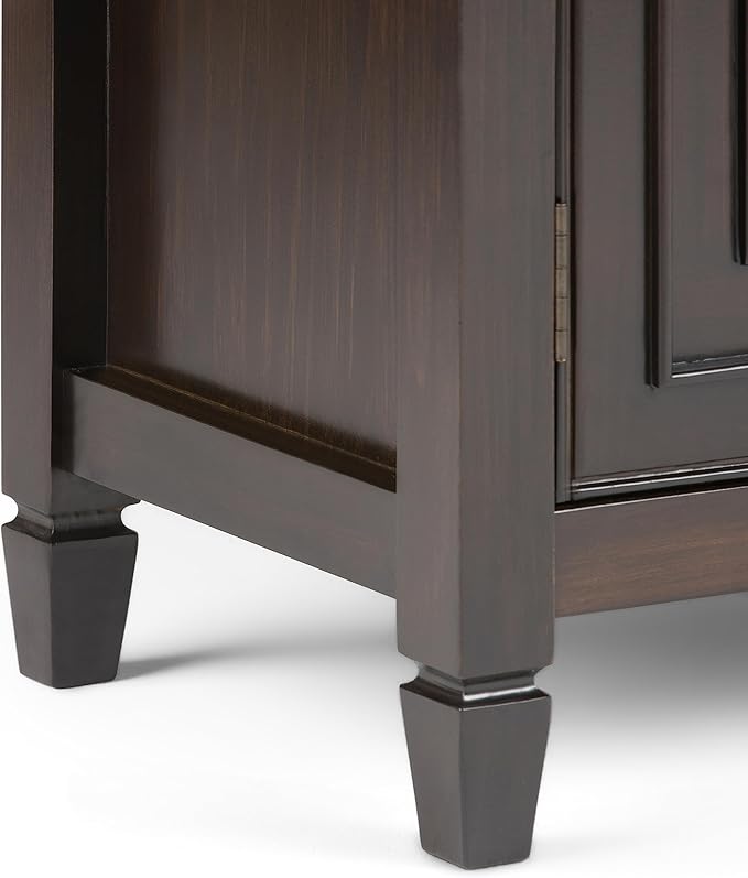 SIMPLIHOME Connaught SOLID WOOD 40 Inch Wide Traditional Entryway Storage - Image 11