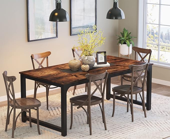 Tribesigns Modern Computer Desk, 70.8 x 35.4 inch Large Executive Office Desk - Image 9