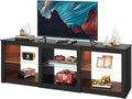 WLIVE TV Stand for 55/65/75 Inch TV, Modern Entertainment Center by WLIVE