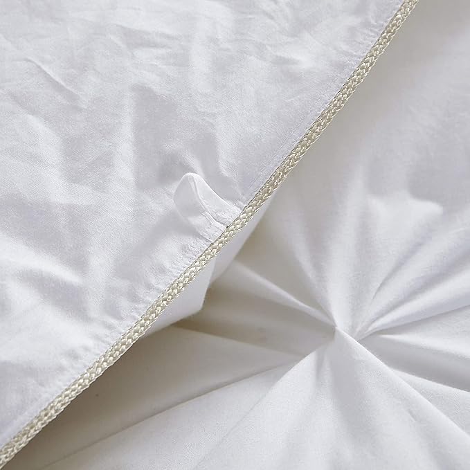 Luxurious Goose Down Feather Fiber Comforter Duvet Insert, Exquisite Pinch - Image 7
