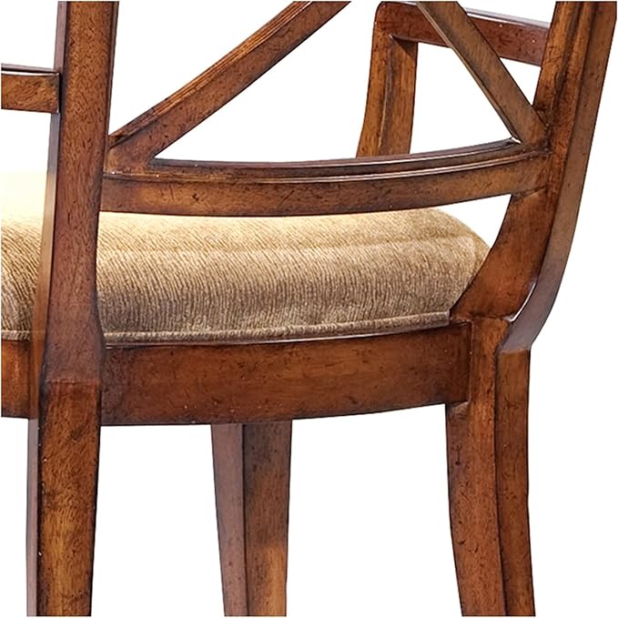 Hekman European Legacy Accent Armchair – Wooden Frame, Lightly Distressed - Image 6