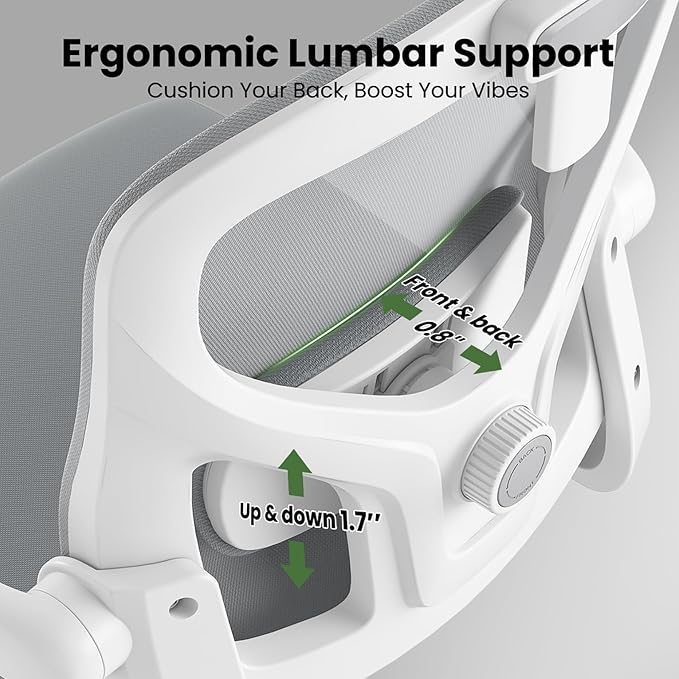 Ergonomic Office Chair, Comfy Home Office Chair High Back Computer Chair - Image 4