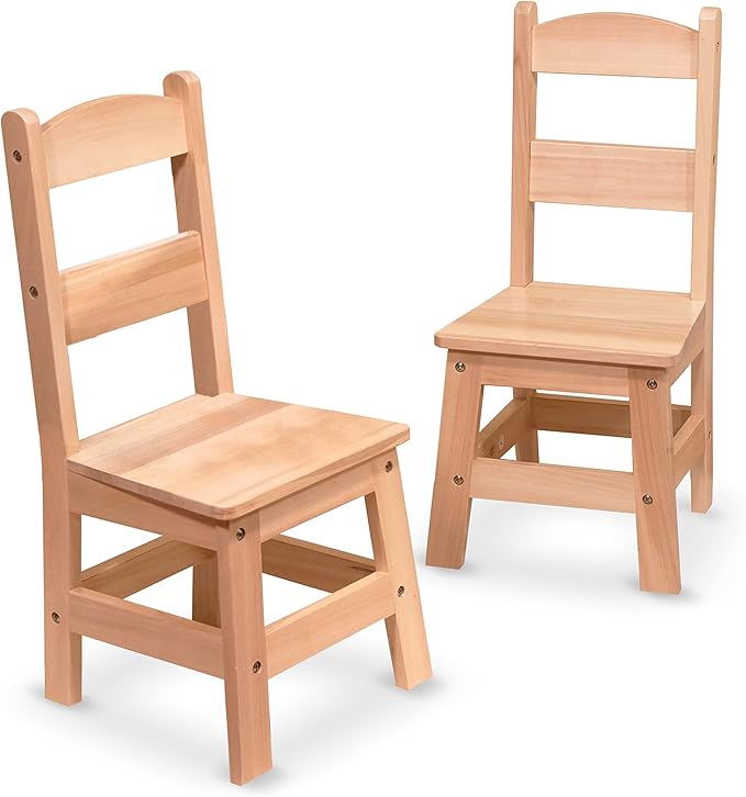 Melissa & Doug Wooden Chairs - Image 4
