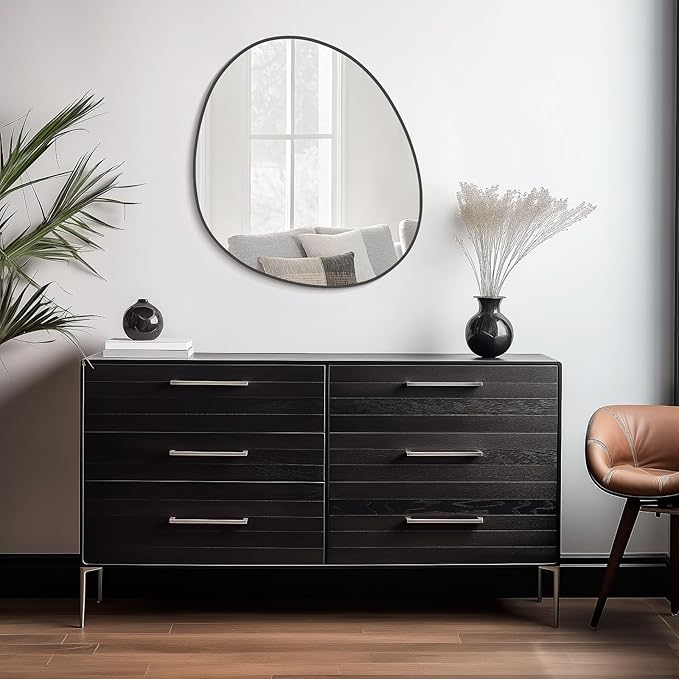 WallBeyond Asymmetrical Mirror, Irregular Wall Mirror, Abstract Wall Mirrors - Image 5