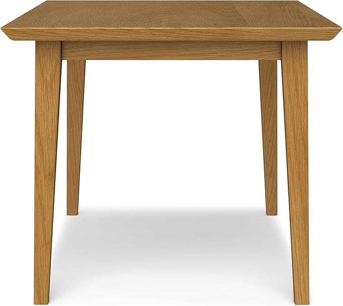 SIMPLIHOME Colby Dining Table, Solid Wood Oak Veneer in Oak, 60 x 36 inches - Image 14
