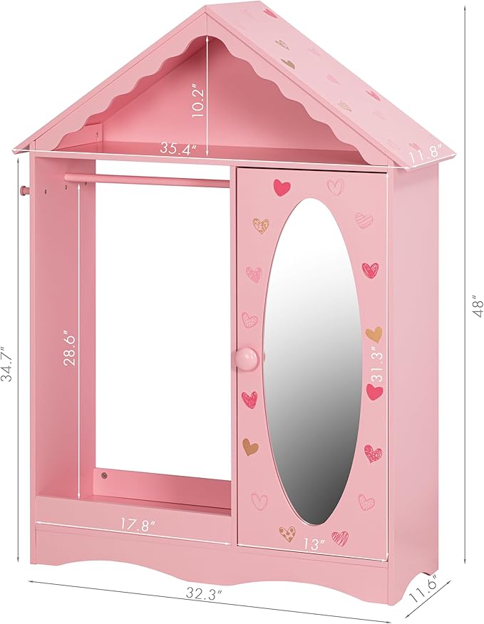 UTEX Kids Dress Up Storage - Image 3