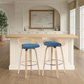 Sonia Modern Swivel Bar Height Stool by ArmenLiving