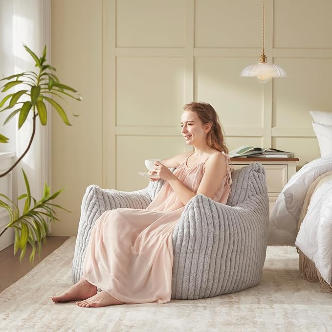 Giant Bean Bag Chairs for Adults Teens, Large Bean Bag Sofa Chairs - Image 3
